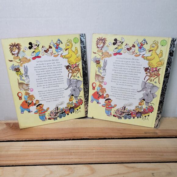 VINTAGE 2 Little Golden Books: Jingle Bells & Timothy Tiger (hardback) - Picture 6 of 6